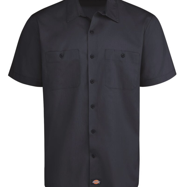 Men's Tall Industrial Worktech Ventilated Short Sleeve Work Shirt Thumbnail