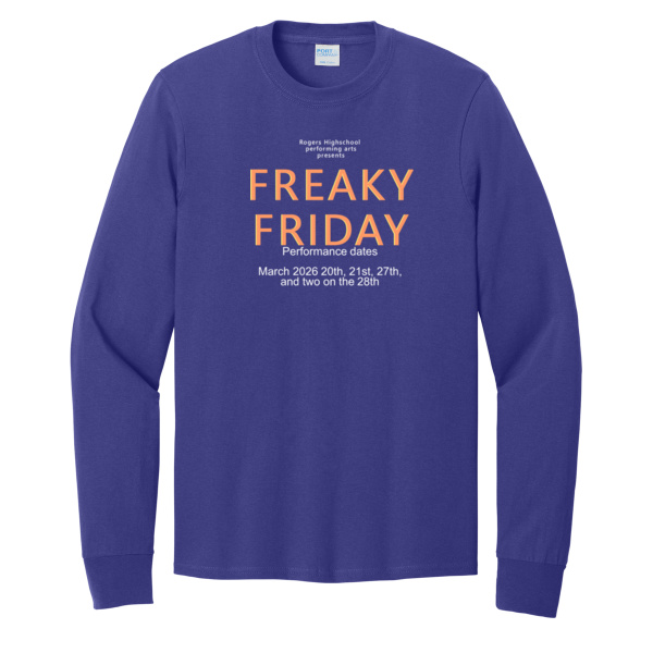 Rogers HS Drama Club - Long Sleeve Core Cotton Tee Thumbnail